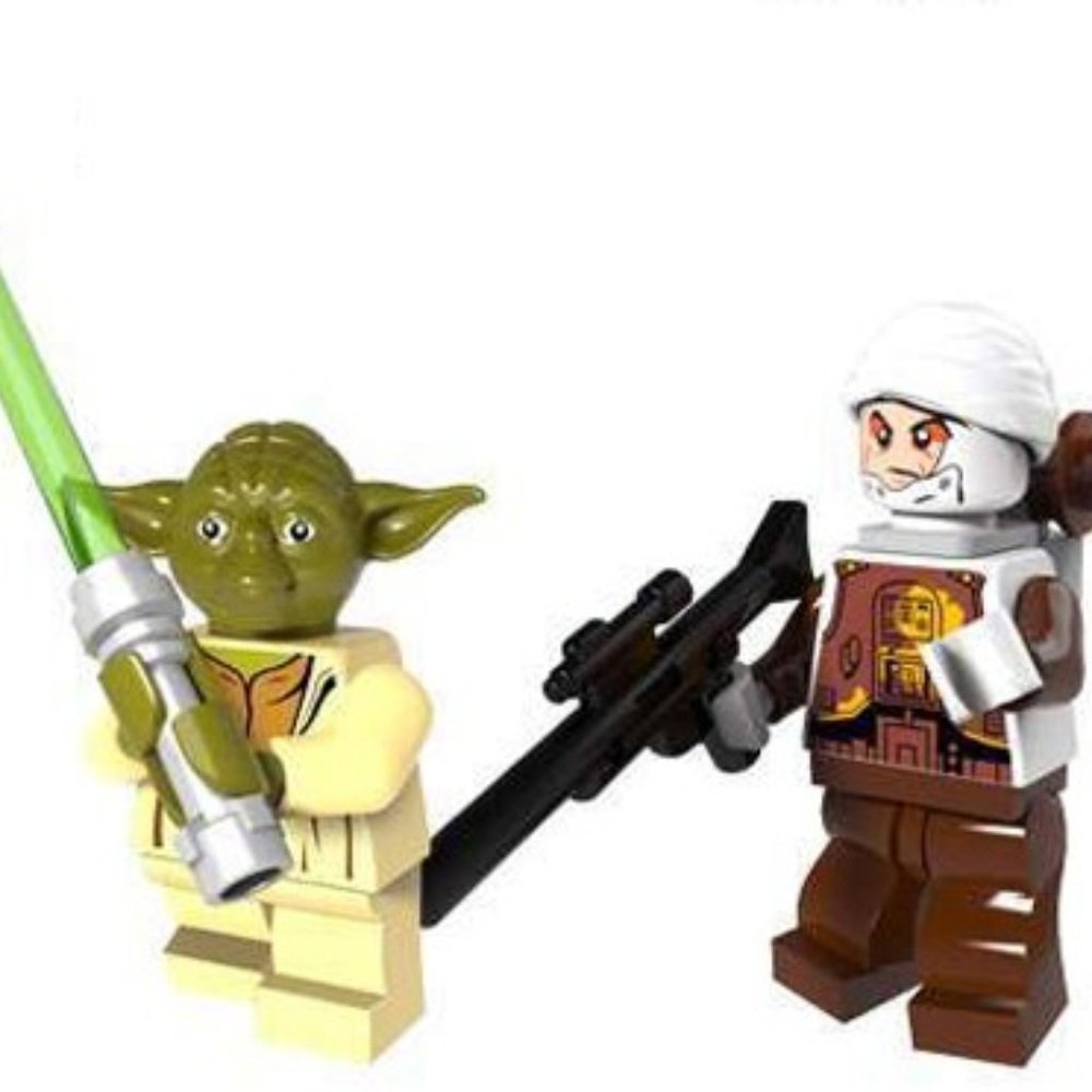 8 figure Star Wars Minifigure set+ Accessories